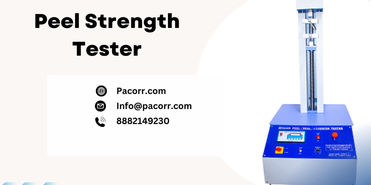 Peel Strength Tester: Guaranteeing Consistency and Reliability in Adhesive Bonding Across Various Applications